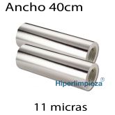 Papel de aluminio 40x250 metros