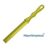 Rasqueta detectable flexible 270x22mm M518F amarillo