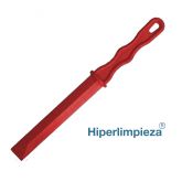 Rasqueta detectable flexible 270x22mm M518F rojo