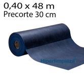 Rollo mantel 0,40x48m precorte 30cm Azul oscuro