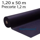 Rollo mantel 1,20x50m precorte 1,2m Negro