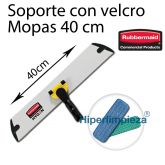 Soporte Aluminio Mopa Microfibra Rubbermaid 40 cm