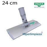 Soporte aluminio mopa orientable 24 cm UNGER