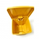 Cubo de Basura Corlan 30 L con Pedal Amarillo 3