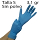 1000 guantes nitrilo sensitive azul 3,1 gr talla S