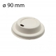 1000 tapas para vaso de bagazo 90mm