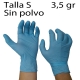 1000 uds guantes nitrilo azul talla S