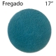 5 discos 3M para fregado azul 17"
