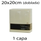 600 Servilletas de papel 40x40 Caramel Airlaid