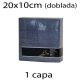 600 Servilletas de papel 40x40 K Filum Azul