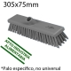 Cepillo barrer 305mm intermedio gris
