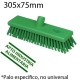 Cepillo barrer 305mm intermedio verde