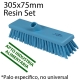 Cepillo barrer 305mm Resin Set medio azul PROF