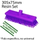 Cepillo barrer 305mm Resin Set medio violeta PROF