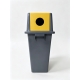 Contenedor Selectivo para Envases Ligeros Gris y Amarillo 60 Litros 4
