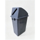 Contenedor Selectivo para Papel y Cartón Gris 60 L 4