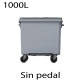 Contenedores de basura 1000L gris315