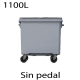 Contenedores de basura 1100L gris315