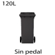 Contenedores de basura 120L gris300