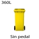 Contenedores de basura 360L amarillo503