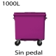 Contenedores de basura premium 1000L púrpura911