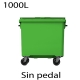 Contenedores de basura premium 1000L verde404
