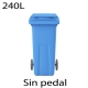 Contenedores de basura premium 240L azul820