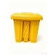 Cubo de basura Corlan 30 L amarillo 2