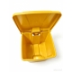 Cubo de basura Corlan 30 L amarillo 3