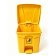 Cubo de basura Corlan 30 L amarillo 4