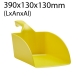 Cuchara de mano 2L industria alimentaria amarillo