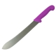 Cuchillo profesional detectable carnicero 305mm MT048 rosa