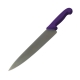 Cuchillo profesional detectable chef 159mm MT047 morado