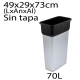 Cuerpo papelera reciclaje 70 Litros