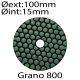 Disco diamantado H diámetro 100mm grano 800