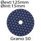 Disco diamantado H diámetro 125mm grano 50