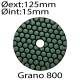 Disco diamantado H diámetro 125mm grano 800