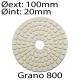 Disco diamantado R diámetro 100mm grano 800