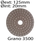 Disco diamantado R diámetro 125mm grano 3500