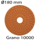 Disco diamantado R diámetro 180mm grano 10000