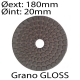 Disco diamantado R diámetro 180mm grano GLOSS