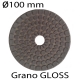 Disco diamantado T diámetro 100mm grano GLOSS