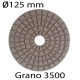 Disco diamantado T diámetro 125mm grano 3500