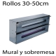 Dispensador aluminio film doble para pared