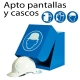 Dispensador para cascos y pantallas faciales