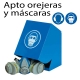 Dispensador para orejeras y máscaras respiratorias