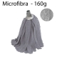 Fregona microfibra tiras gris 160g