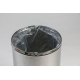Contenedor cúpula con push inox 40L 34,5x78,5 cm 3