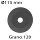 Lija flexible SAG diámetro 115mm grano 120