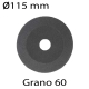 Lija flexible SAG diámetro 115mm grano 60